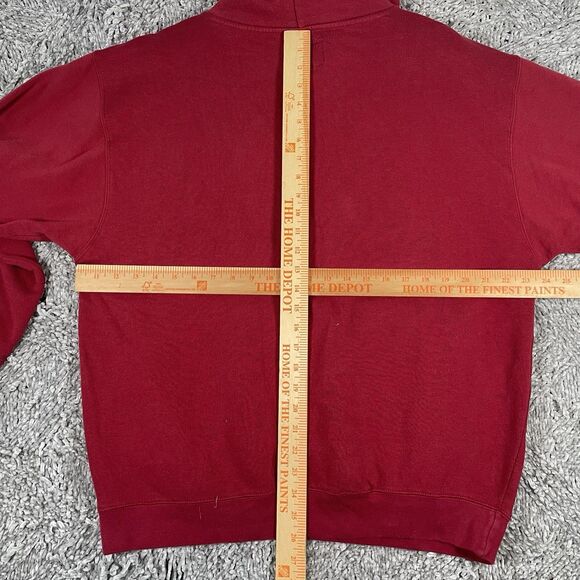 ALABAMA CRIMSON TIDE HOODIE MEN'S LARGE JANSPORT NCAA ACTIVEWEAR COLLEGIATE RED - Picture 5 of 5